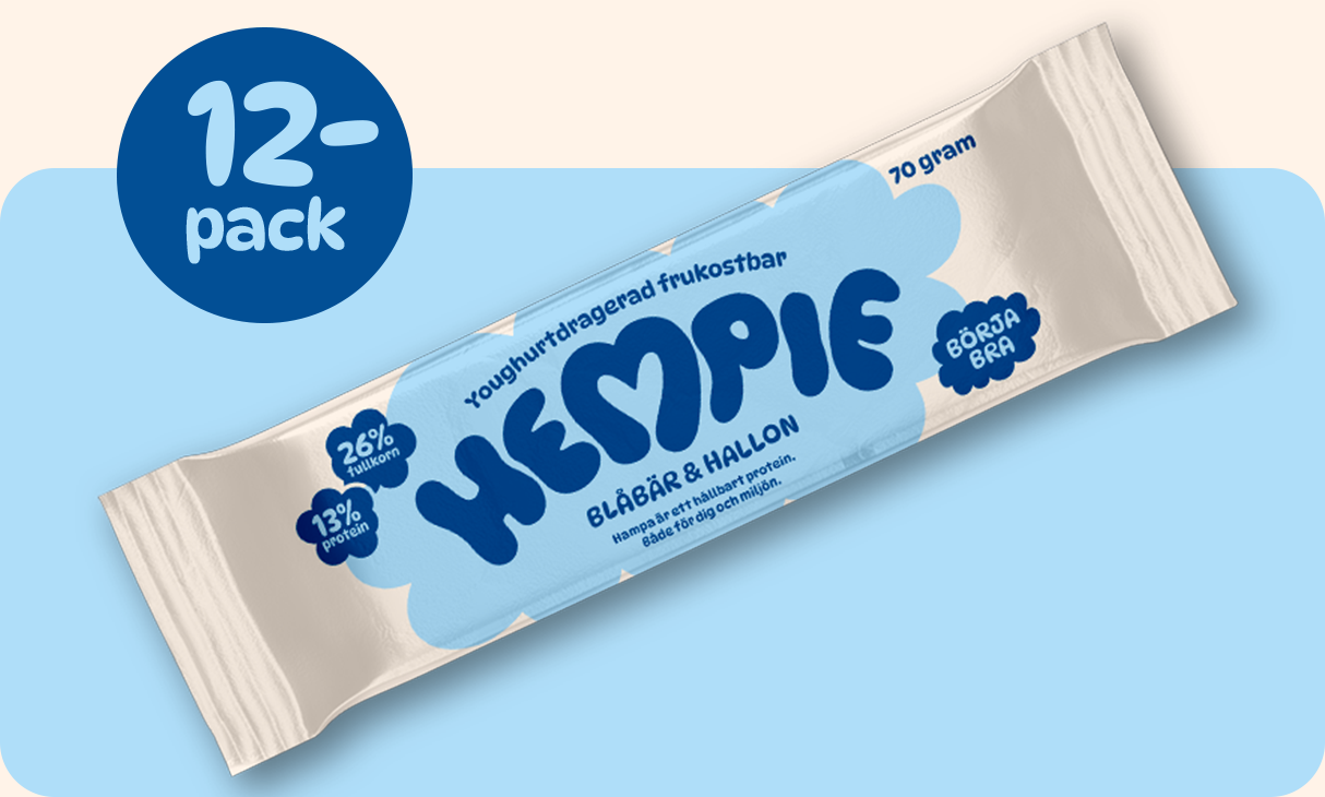 Frukostbar - Blåbär & Hallon